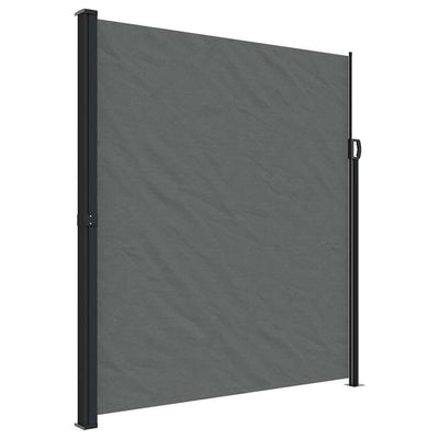 Pare-brise Vidaxl extensible 220x500 cm anthracite -colored