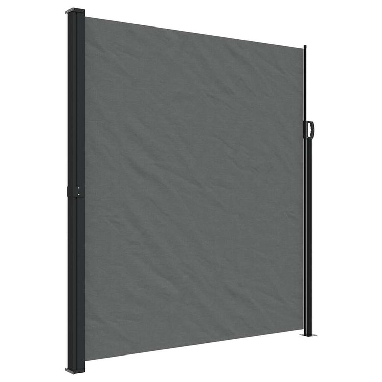 Pare-brise Vidaxl extensible 220x500 cm anthracite -colored