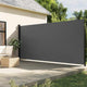 Pare-brise Vidaxl extensible 220x500 cm anthracite -colored