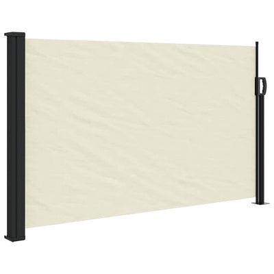 Pare-brise Vidaxl extensible 120x600 cm crème