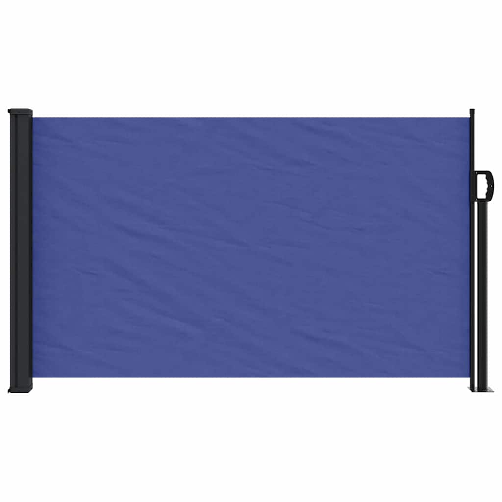 Pare-brise Vidaxl extensible 120x600 cm bleu