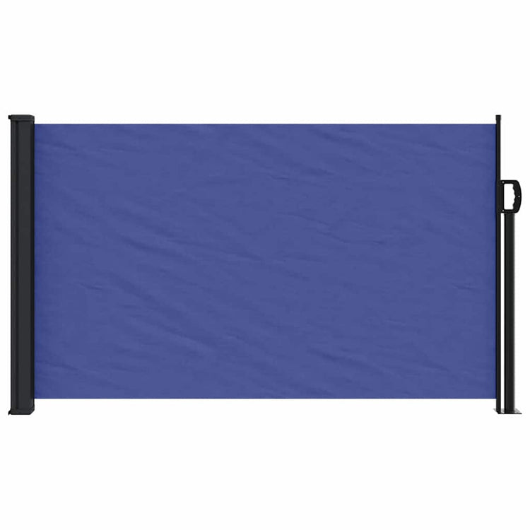 Pare-brise Vidaxl extensible 120x600 cm bleu
