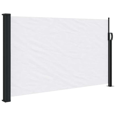 Pare-brise Vidaxl extensible 120x600 cm blanc