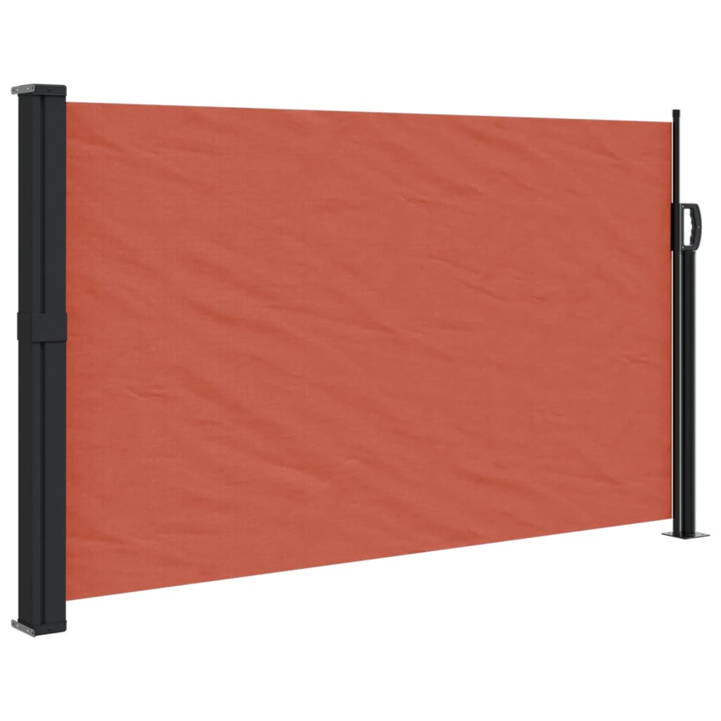Pare-brise Vidaxl extensible 120x600 cm terre casse