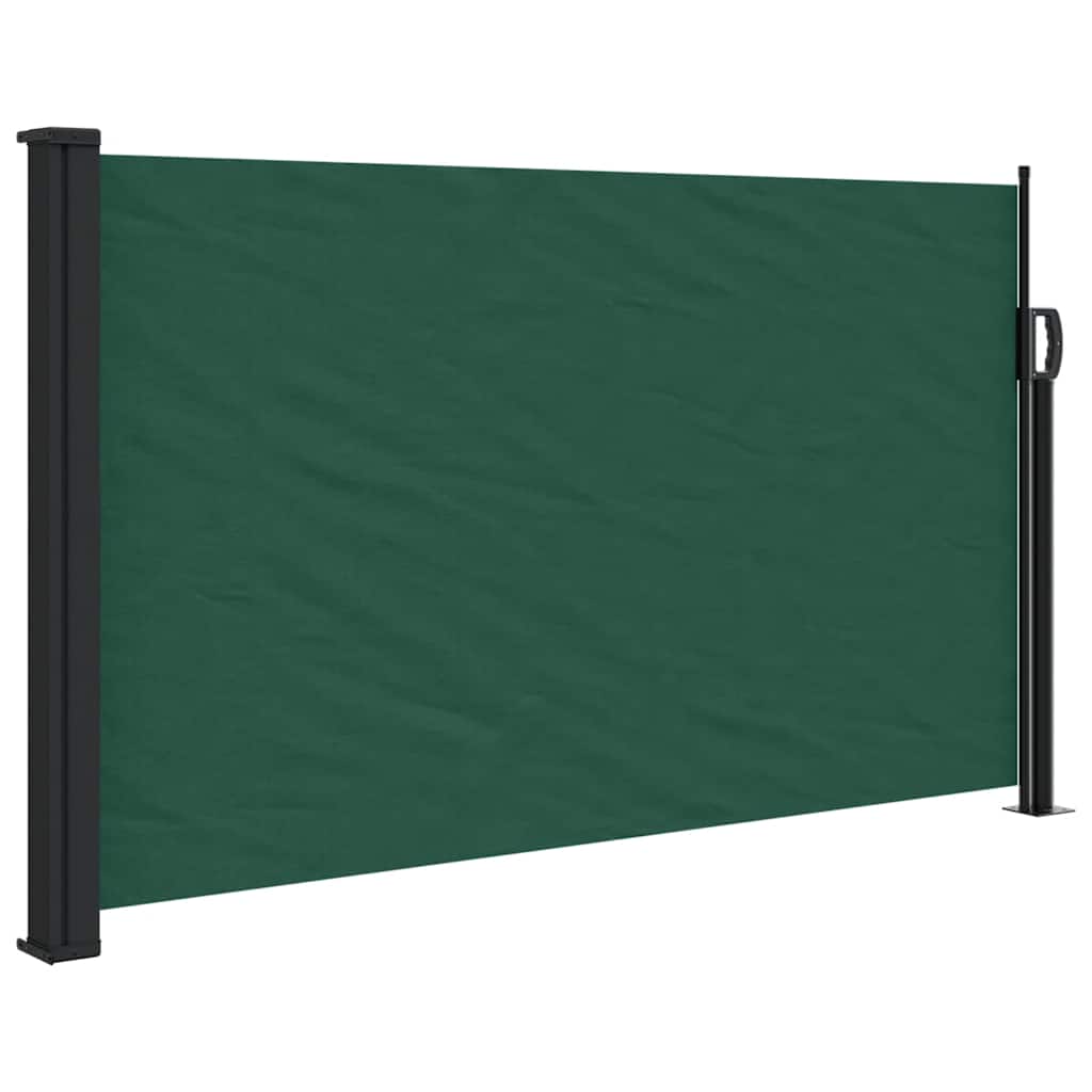 Vidaxx pare-vent extensible 120x600 cm vert foncé