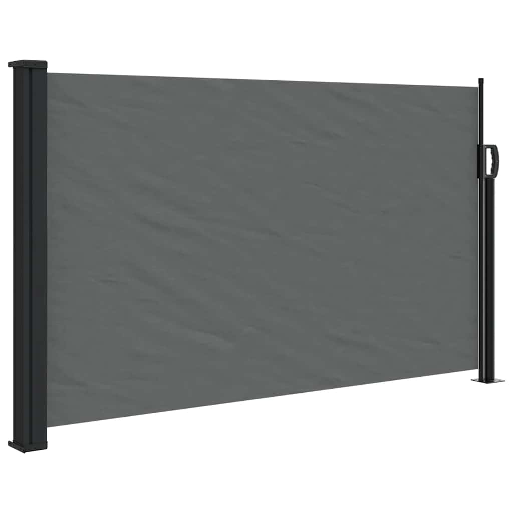 Pare-brise Vidaxl extensible 120x600 cm anthracite