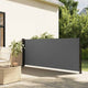 Pare-brise Vidaxl extensible 120x600 cm anthracite