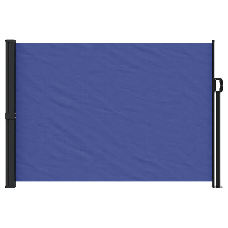 Pare-brise Vidaxl extensible 140x600 cm bleu