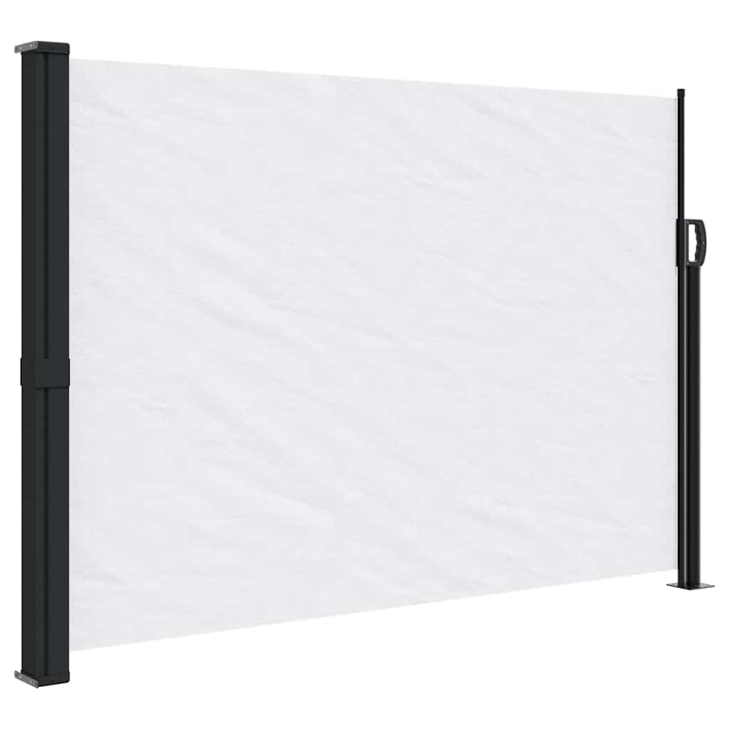 Pare-brise Vidaxl extensible 140x600 cm blanc