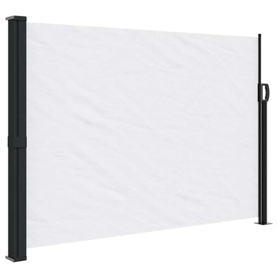 Pare-brise Vidaxl extensible 140x600 cm blanc