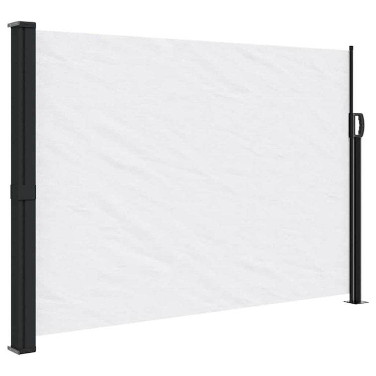Pare-brise Vidaxl extensible 140x600 cm blanc