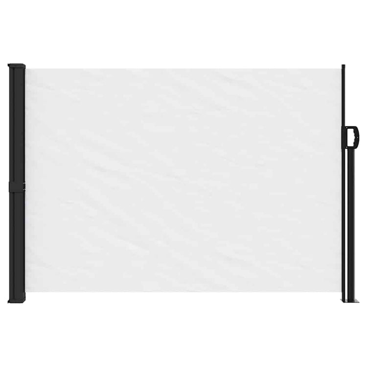 Pare-brise Vidaxl extensible 140x600 cm blanc