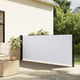 Pare-brise Vidaxl extensible 140x600 cm blanc
