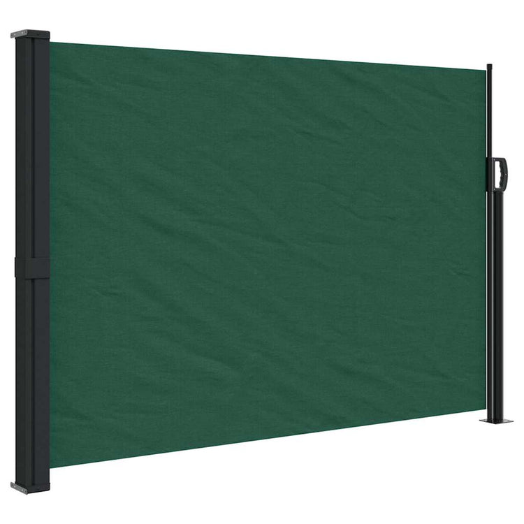 Écran de jardin vidaxl extensible 140x600 cm vert foncé