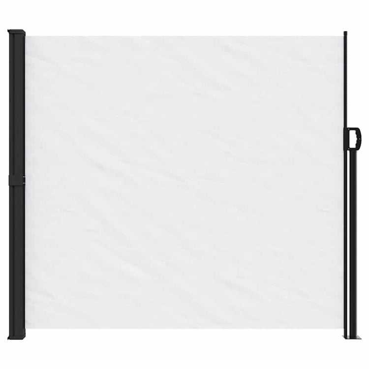 Pare-brise Vidaxl extensible 180x600 cm blanc