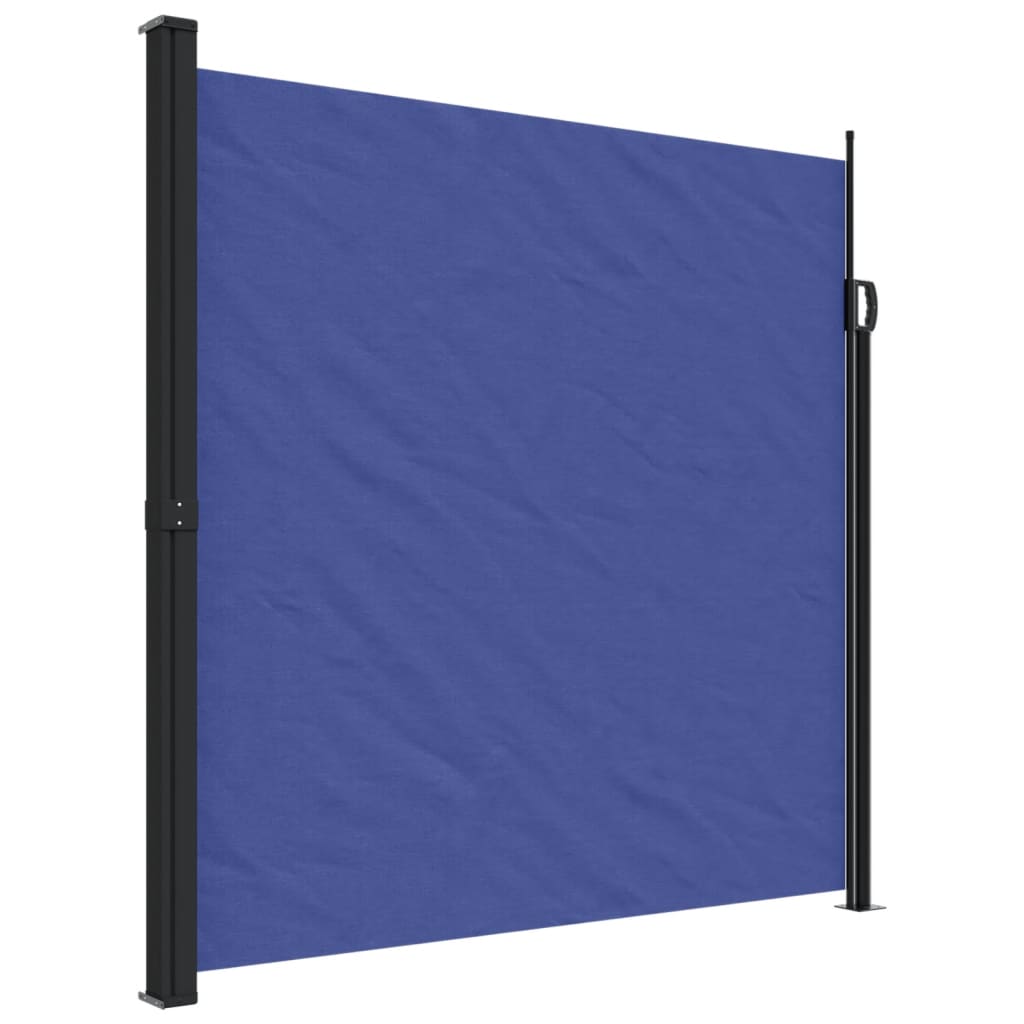 Pare-brise vidaxl extensible 200x600 cm bleu