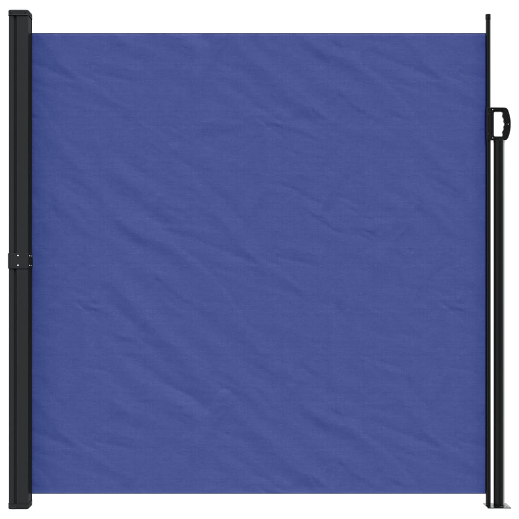 Pare-brise vidaxl extensible 200x600 cm bleu