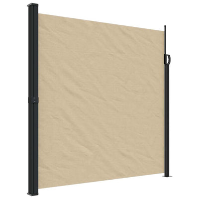 Pare-brise vidaxl extensible 200x600 cm beige