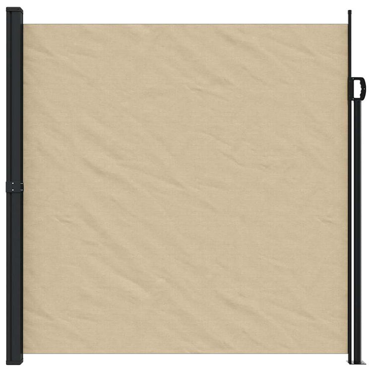 Pare-brise vidaxl extensible 200x600 cm beige