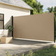 Pare-brise vidaxl extensible 200x600 cm beige