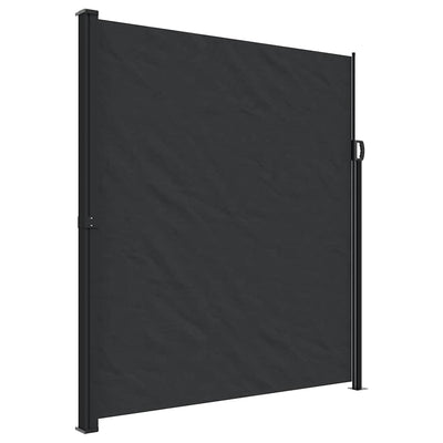 Pare-brise Vidaxl extensible 220x600 cm noir