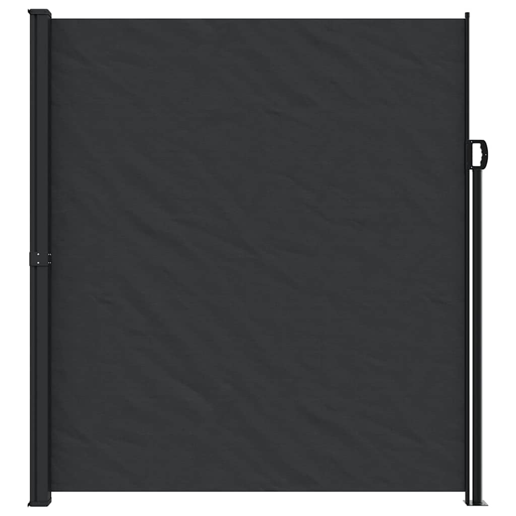 Pare-brise Vidaxl extensible 220x600 cm noir