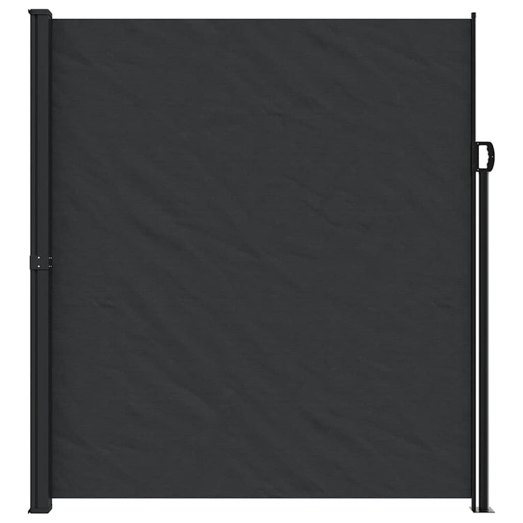 Pare-brise Vidaxl extensible 220x600 cm noir