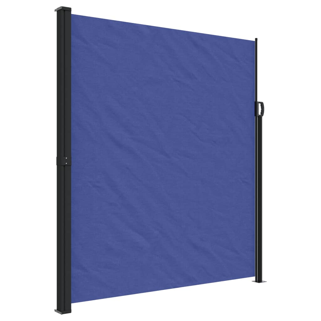 Pare-brise Vidaxl extensible 220x600 cm bleu