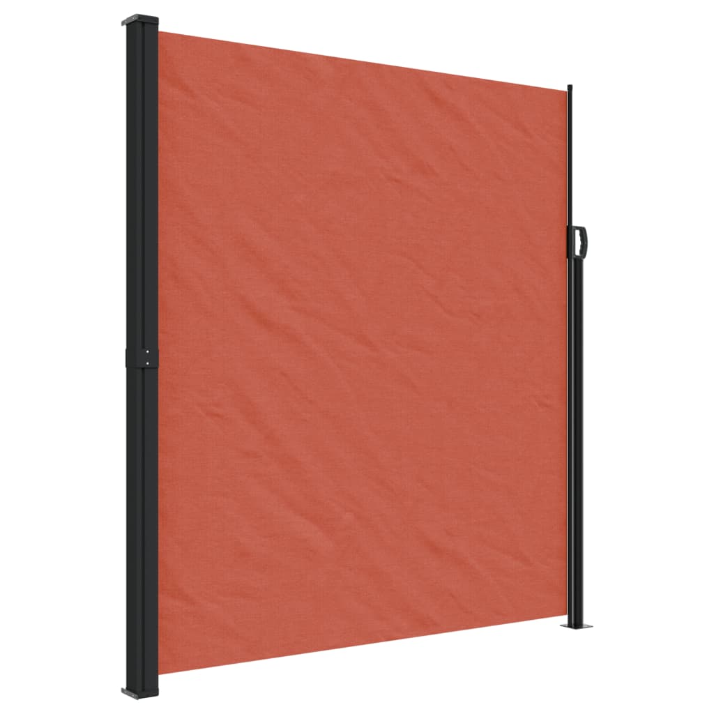 Pare-brise Vidaxl extensible 220x600 cm terre casse