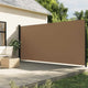 Pare-brise vidaxl extensible 220x600 cm taupe