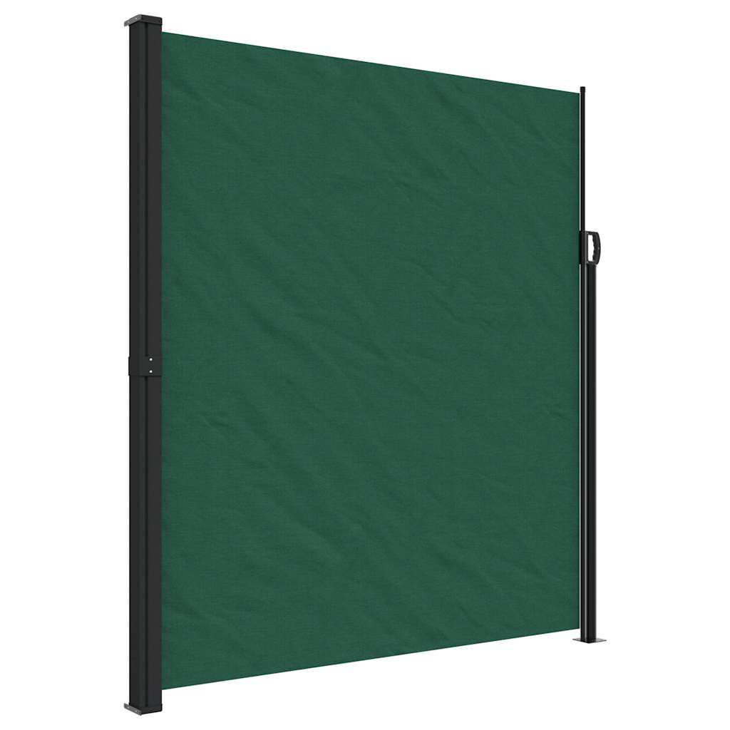 Vidaxx pare-vent extensible 220x600 cm vert foncé