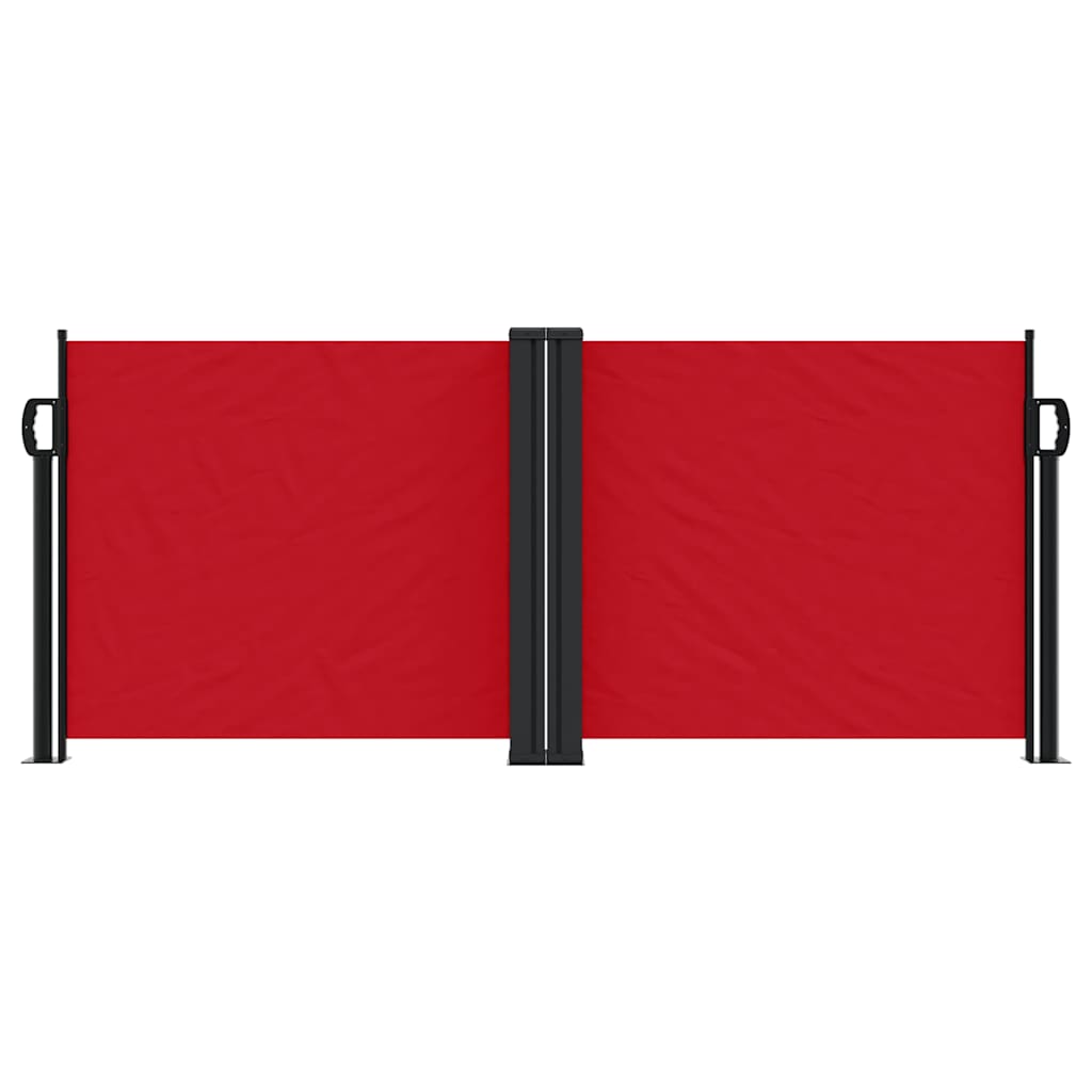 Pare-brise vidaxl extensible 100x600 cm rouge