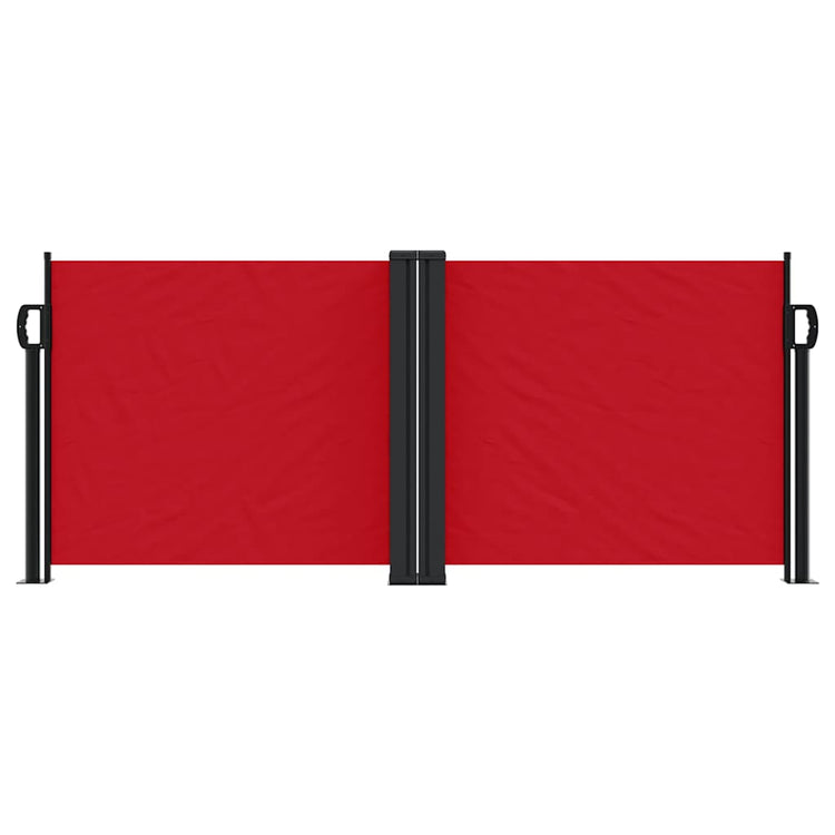 Pare-brise vidaxl extensible 100x600 cm rouge