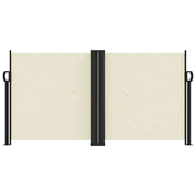 Pare-brise Vidaxl extensible 120x600 cm crème - afbeelding 3