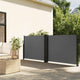 Pare-brise Vidaxl extensible 120x600 cm anthracite