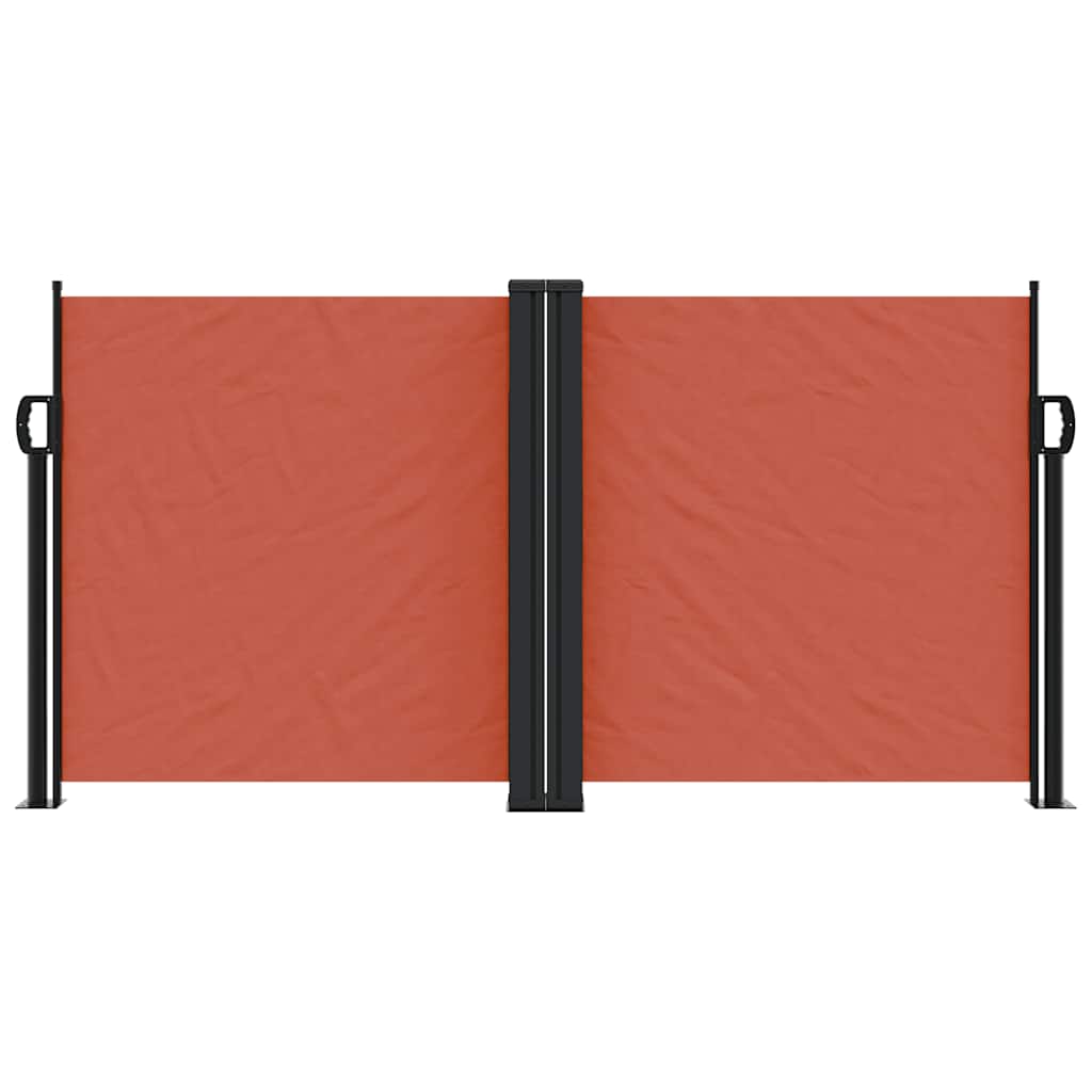 Pare-brise Vidaxl extensible 120x600 cm terre casse