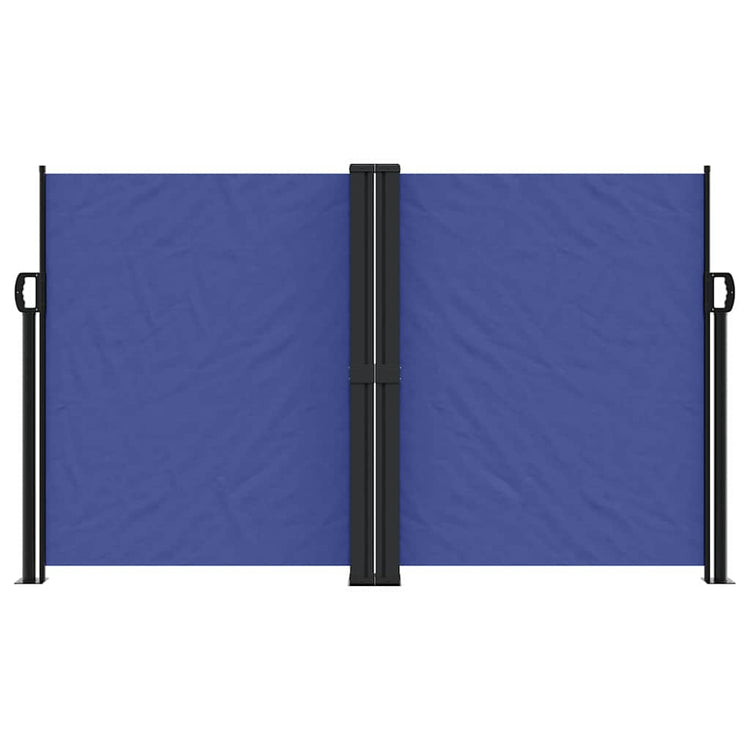 Pare-brise Vidaxl extensible 140x600 cm bleu