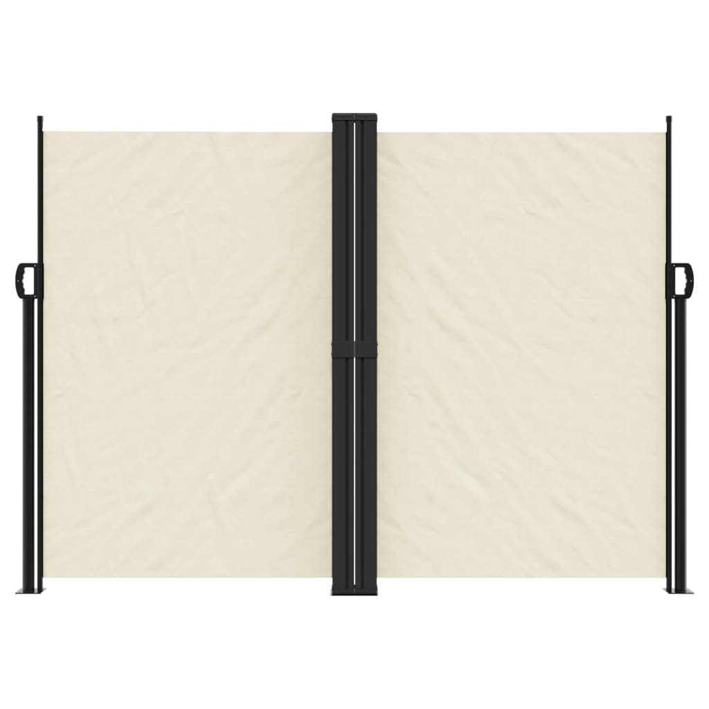 Écran de jardin vidaxl extensible 180x600 cm Crème -Colored