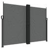 Pare-brise Vidaxl extensible 180x600 cm anthracite -colored