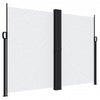 Pare-brise Vidaxl extensible 180x600 cm blanc