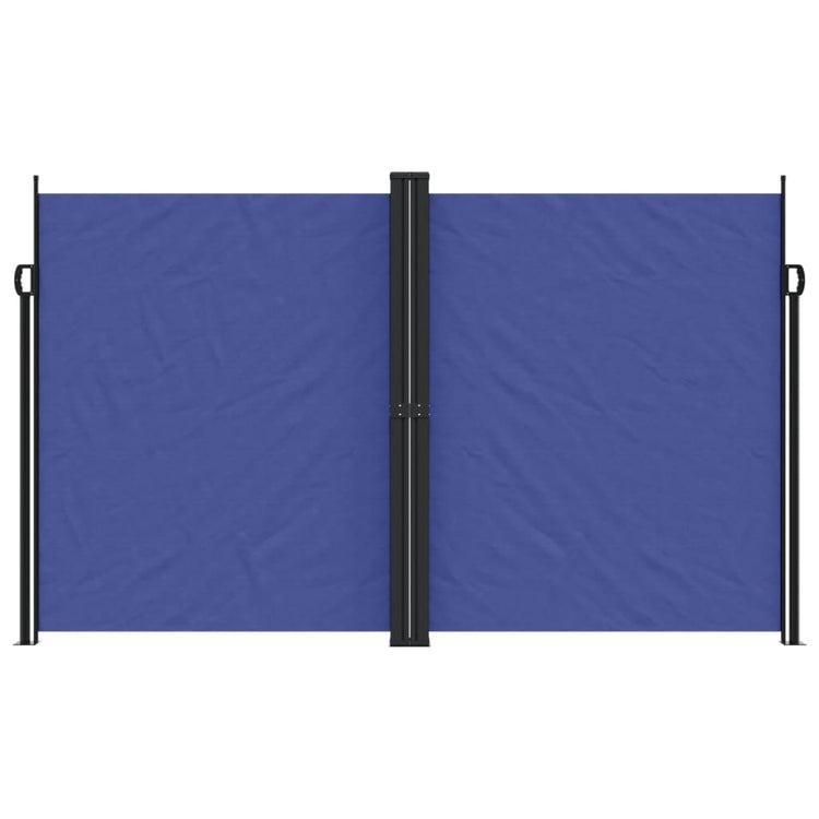 Pare-brise vidaxl extensible 200x600 cm bleu