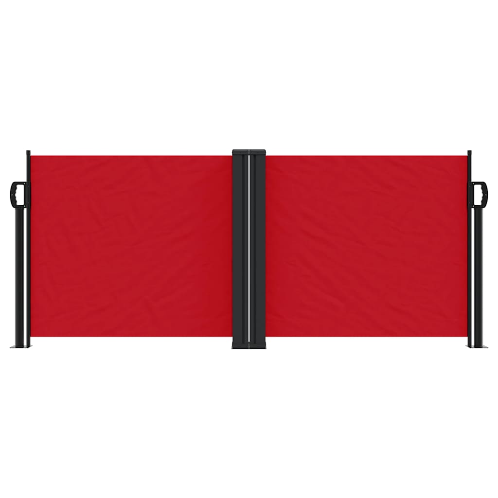 Pare-brise vidaxl extensible 100x1000 cm rouge