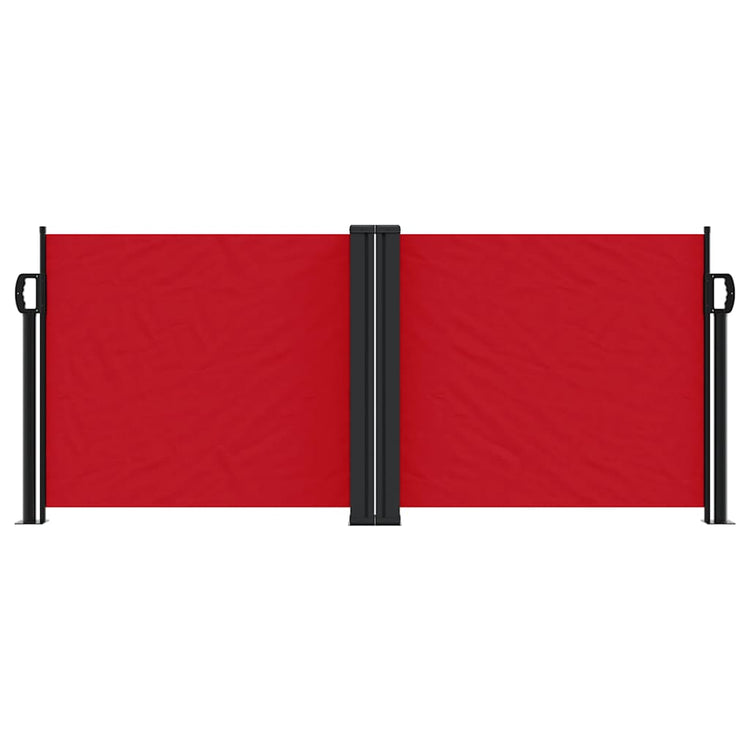 Pare-brise vidaxl extensible 100x1000 cm rouge