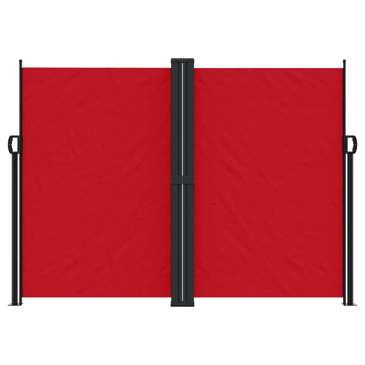 Pare-brise vidaxl extensible 180x1000 cm rouge