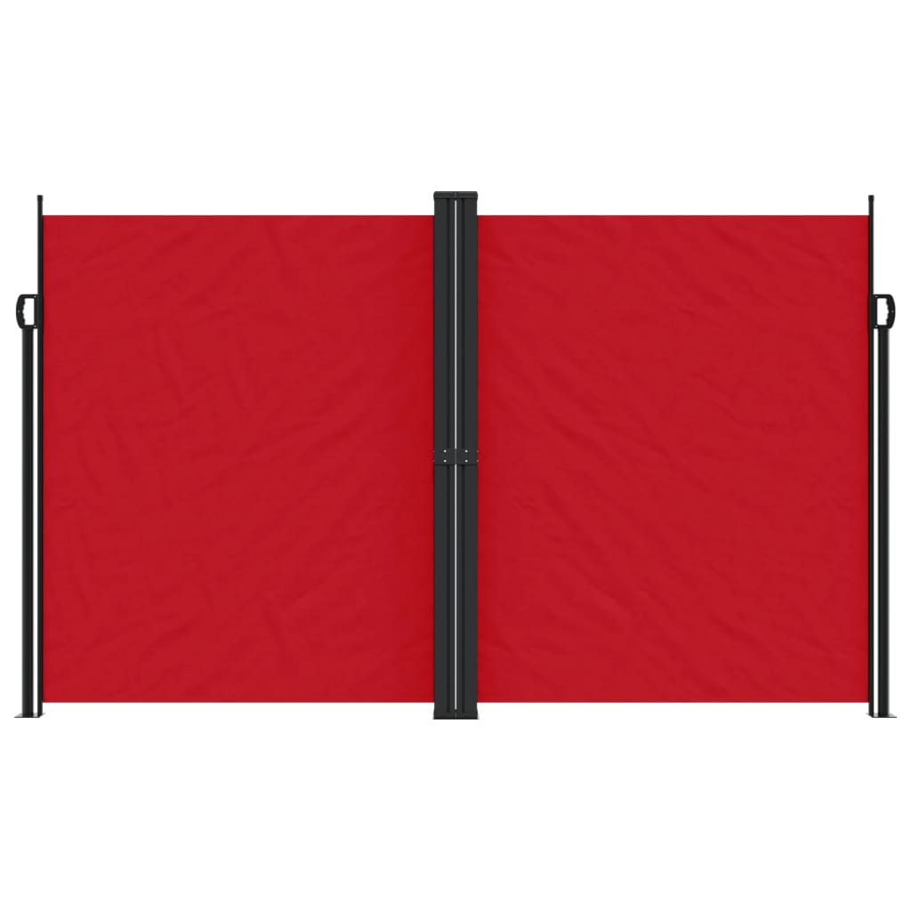 Pare-brise vidaxl extensible 200x1000 cm rouge