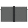 En pare-brise Vidaxl extensible 200x1000 cm anthracite -colored