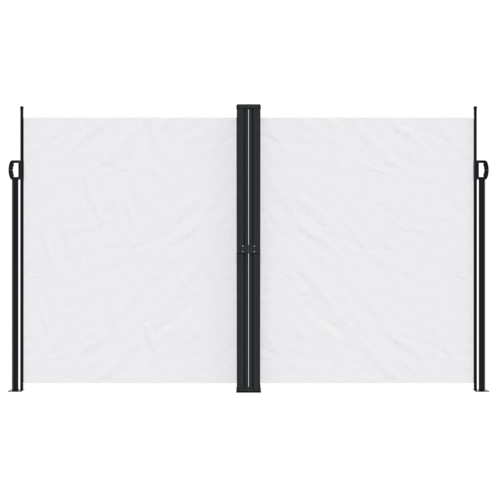 Pare-brise vidaxl extensible 200x1000 cm blanc