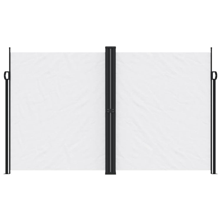 Pare-brise vidaxl extensible 200x1000 cm blanc