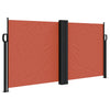 Pare-brise Vidaxl extensible 120x1200 cm Colore en terre cuite
