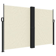 En pare-brise Vidaxl extensible 160x1200 cm Crème -colored - afbeelding 2